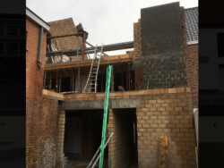 Renovatie winkelruimte en appartement