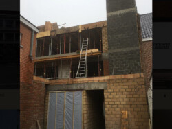 Renovatie winkelruimte en appartement