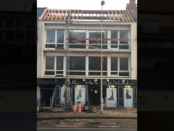 Renovatie winkelruimte en appartement